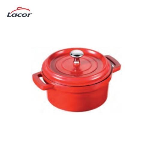 40-4.jpg Faitout Rouge en Aluminium Fondu – Image 1