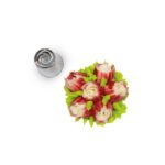 FLOWER TUBE 03 - DOUILLE EN INOX 25 MM