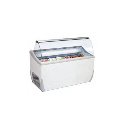 44.jpg Vitrine à Glace 7 Bacs Bombée MONDIAL ELITE – Image 1