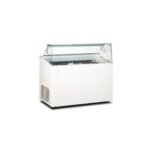 Vitrine à Glace 6 Bacs Droite MONDIAL ELITE : présentation élégante pour glaciers professionnels