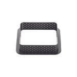 AFQ001-MOULE PERFORE CARRE 80X80 H20MMNOIR