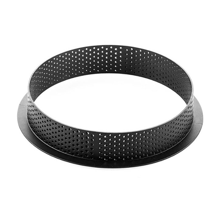 52.368.20.0065.jpg TARTE RING ROUND MICRO PERFORATED RING 160H35MM NOI – Image 1