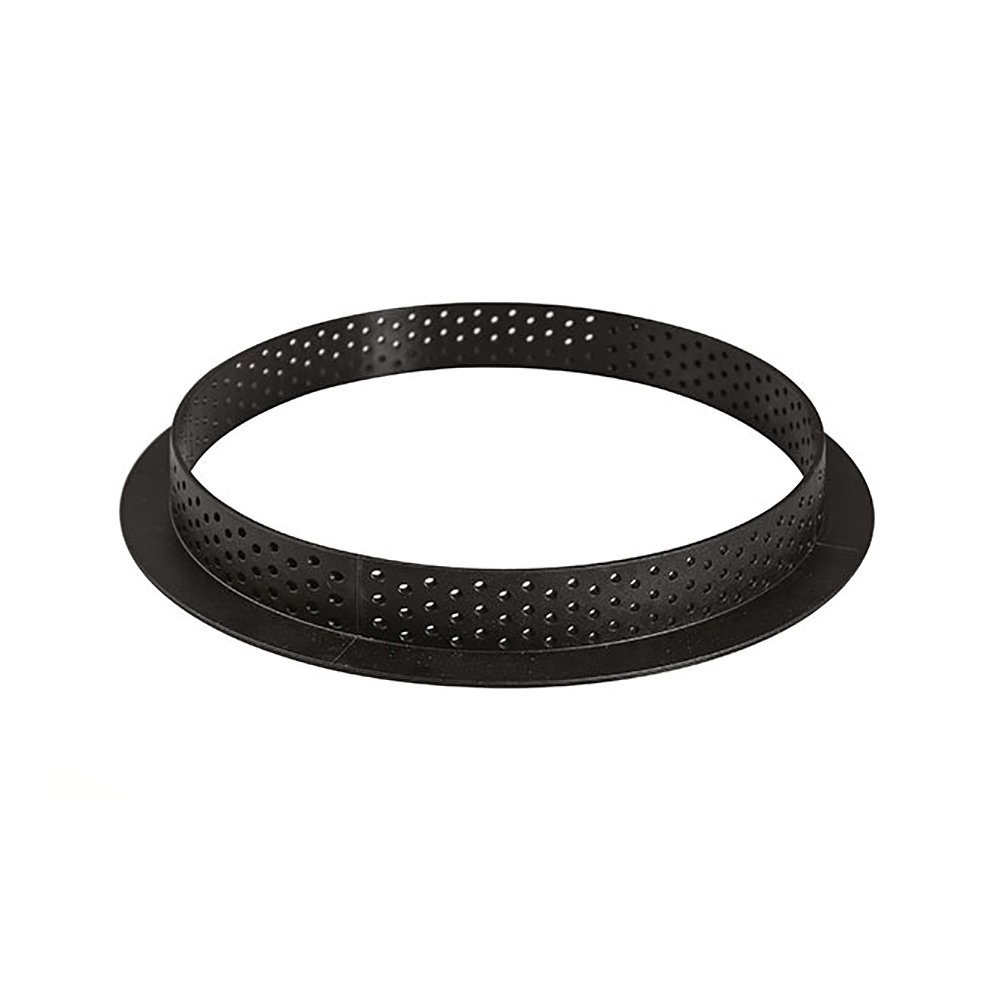 52.369.20.0065.jpg TARTE RING-190MM MOULE PERFORE ROND NOIR – Image 1