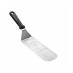SPATULE PERFORÉE INOX 7.5X21.5 CMS.