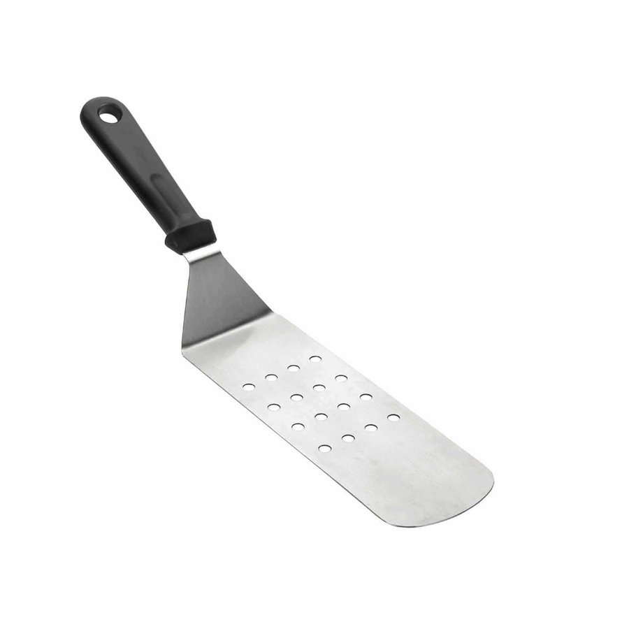 60421.jpg SPATULE PERFORÉE INOX 7.5X21.5 CMS. – Image 1