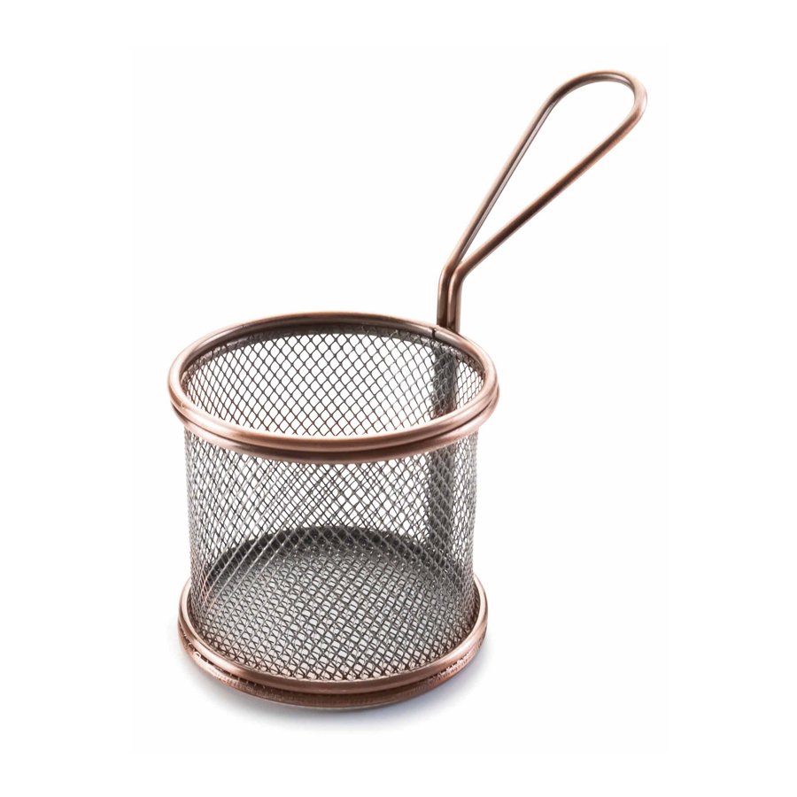 61069.jpg PUCES RONDES PANIER BRONCE D.9X8 CM – Image 1