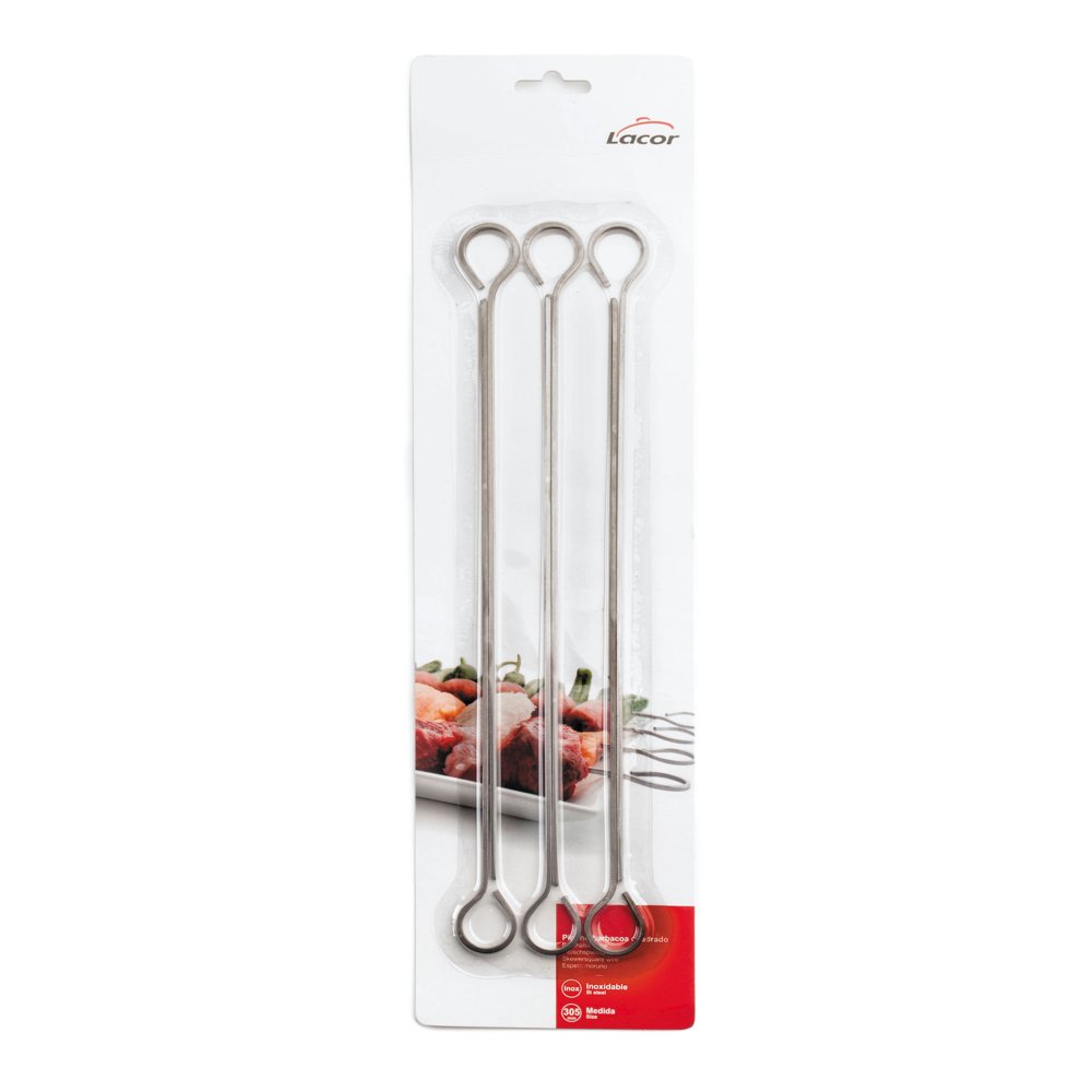 62446.jpg BROCHETTE CARRE INOX 200 MM INOX – Image 1