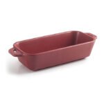 MINI-CASSEROLE RECTANGULAIRE MELAMINE RED