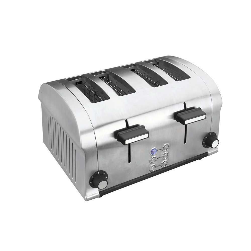 69164.jpg TOASTEUR ÉLEC. LUXE DOUBLE 1400 W 4 PANI – Image 1