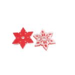 MINI COOKIE CUTTER ACC098 SNOW FLAKE BABY CUTTER 120X120 H 25 MM