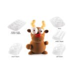 KIT RUDOLF -SET5 STAMPI INTERFORMATI PER CIOCCOLATO