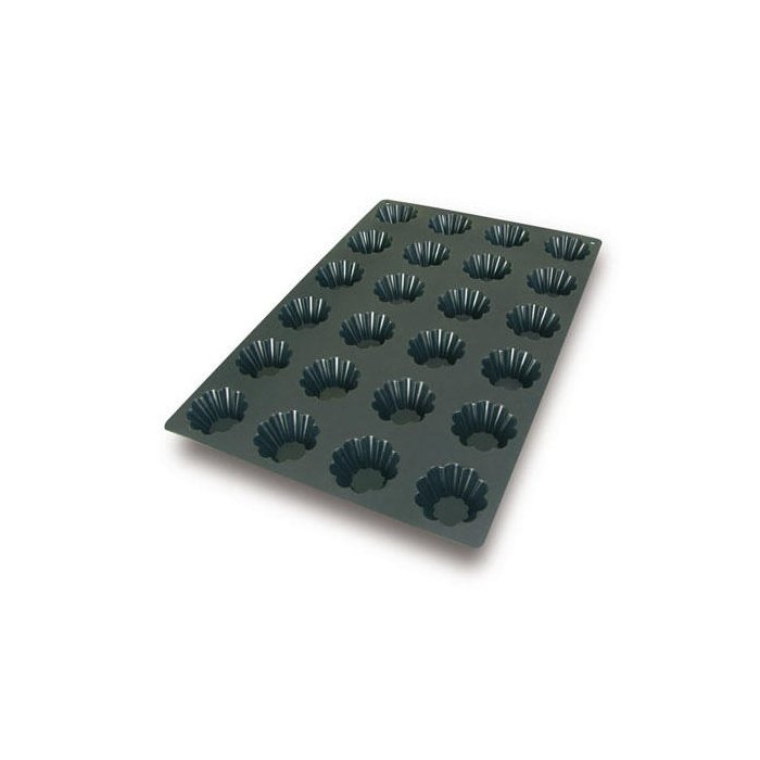 70.401.20.0098.jpg SQ001 - MOULE EN SILICONE N. 24 BRIOCHETTE 79 MM H 35 MM – Image 1