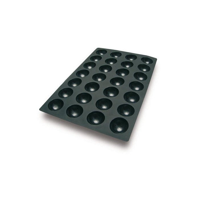 70.403.20.0098.jpg SQ003 - MOULE EN SILICONE 28 SEMI-SPHERE 70 MM H 35 MM – Image 1
