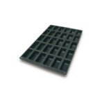 SQ006 - MOULE EN SILICONE N. 30 MINI CAKE MM 99X49 H 30 MM
