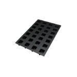 SQ021 - MOULE EN SILICONE 28 COIN DOUX MM 52X52 MM H 50,7 MM