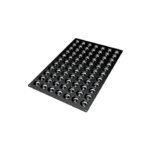 SQ033 - MOULE EN SILICONE N. 77 MINI SAVARIN MM 41 MM H 12 MM