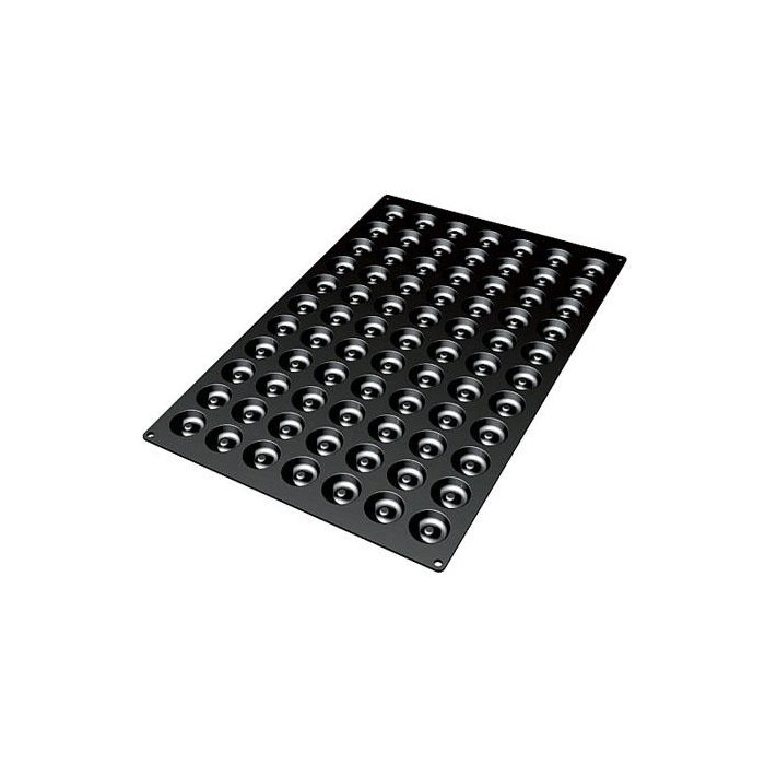 70.433.20.0098.jpg SQ033 - MOULE EN SILICONE N. 77 MINI SAVARIN MM 41 MM H 12 MM – Image 1