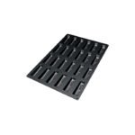 SQ035 - MOULE EN SILICONE 24 MINIMAL MM 120X35 MM H 34 MM