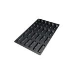 SQ038 - MOULE EN SILICONE 24 BULLES MM 120X35 MM H 30 MM