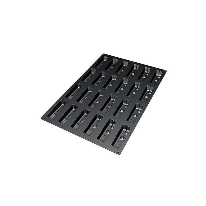 70.439.20.0098.jpg SQ039 - MOULE EN SILICONE 24 TETRIS MM 120X36 MM H 28 MM – Image 1