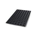 SQ046 - MOULE EN SILICONE 77 MINI PYRAMIDE MM 28X 28 MM H 25 MM