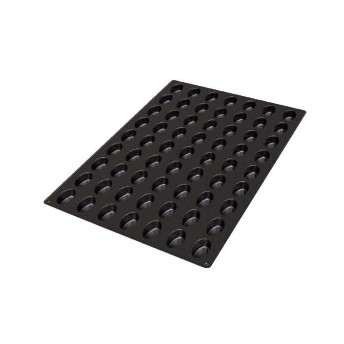 70.456.20.0098.jpg SQ056 - MOULE EN SILICONE 63 PETIT OVAL 51X31 H 20 MM – Image 1