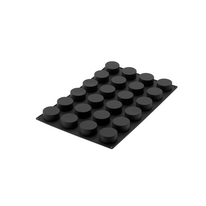 70.460.20.0098.jpg SQ060 -MOULE EN SILICONE N. 24 CYLINDERS 70 H 35 MM – Image 1