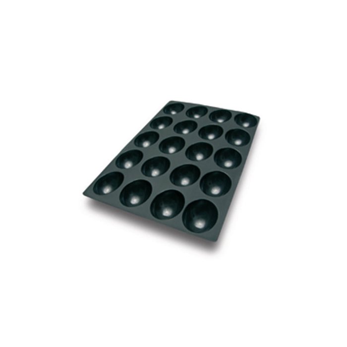70.464.20.0098.jpg SQ064 - MOULE EN SILICONE N.24 DEMI-SPHERE41 70 H 41 MM – Image 1