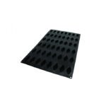 SQ071-MOULE EN SILICONE N48 QUENELLE 63X31 H28 MM NOIR