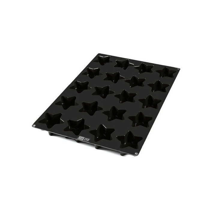 70.473.20.0098.jpg SQ073-MOULE EN SILICONE N20 STAR 94H35MM NOIR – Image 1