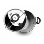 Cocotte-Minute Couvercle Classique 10 Litres en Acier Inoxydable