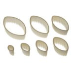 NYLON CUTTER 19 IRREGULAR BOAT FROM 3X2 CM TO 12X7.5 CM