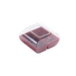 MACADO 6 - BOITE A 6 MACARONS EN PLASTIQUE RED