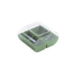 MACADO 6 - BOITE A 6 MACARONS EN PLASTIQUE GREEN
