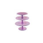 HULA UP PINK XXL - SUPPORT A CAKE MULTI NIVEAUX 240 MM - 300 MM - 350 MM