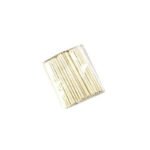 SET BATONNETS A SUCETTES EN PAPIER - 50PCS BLANCS