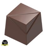 Moule à chocolat cube avec coin