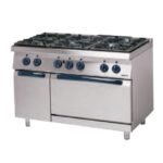 Cuisinière 6 Feux avec Four à Gaz G700 – PRIMAX