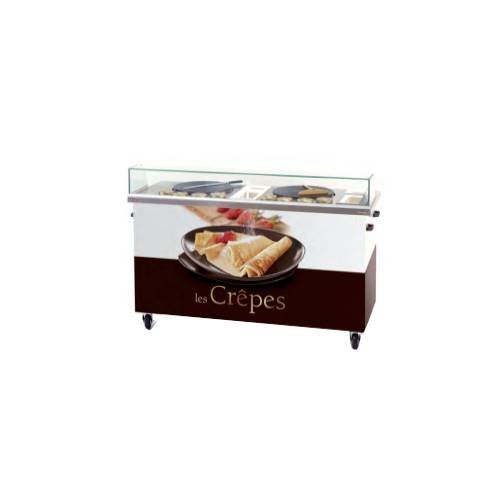 Meuble à Crêpes ALVEO : Solution professionnelle pour la préparation efficace
