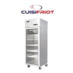 Armoire réfrigérée 1 porte vitrée positive statique 420L CUISIFRIOT