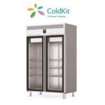 Armoire réfrigérée positive 2 portes vitrées 1400L – CUISIFRIOT
