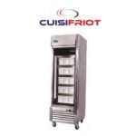 Armoire 1 porte avec 5 bacs 60/40 pour stockage de poisson CUISIFRIOT