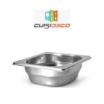 Bac en inox 1/6