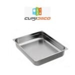 Bac en inox 2/1