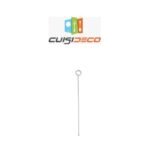 Broche en inox oval