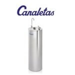 Fontaine à eau ronde en inox 50 litres – design professionnel et durable