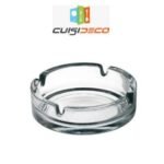 Cendrier en verre rond chm
