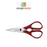 Ciseau de cuisine robust manche rouge