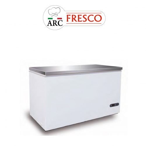 congelateur-porte-inox-01-e1588681532638.jpg Congélateur professionnel 390 L avec porte en inox – FRESCO – Image 1
