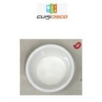 Coupelle en melamine blanc